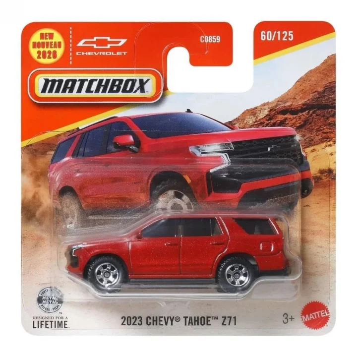 C0859 Matchbox 1:64 Tekli Arabalar 2023 CHEVY TAHOE Z71 JHN59