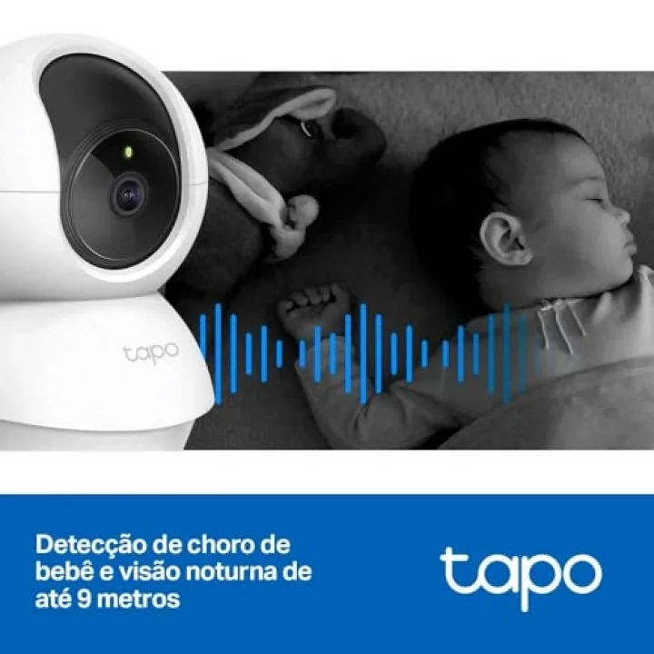 C200, 1080P Full HD, Hareket Tespit ve Takibi, 360°, 9m Gece Görüşü, Çift Yönlü Sesli İletişim, Sesli Alarm, Bulut/Yerel Depolama, Bebek Ağlaması Tespiti, İç Mekan Wi-Fi Güvenlik Kamerası