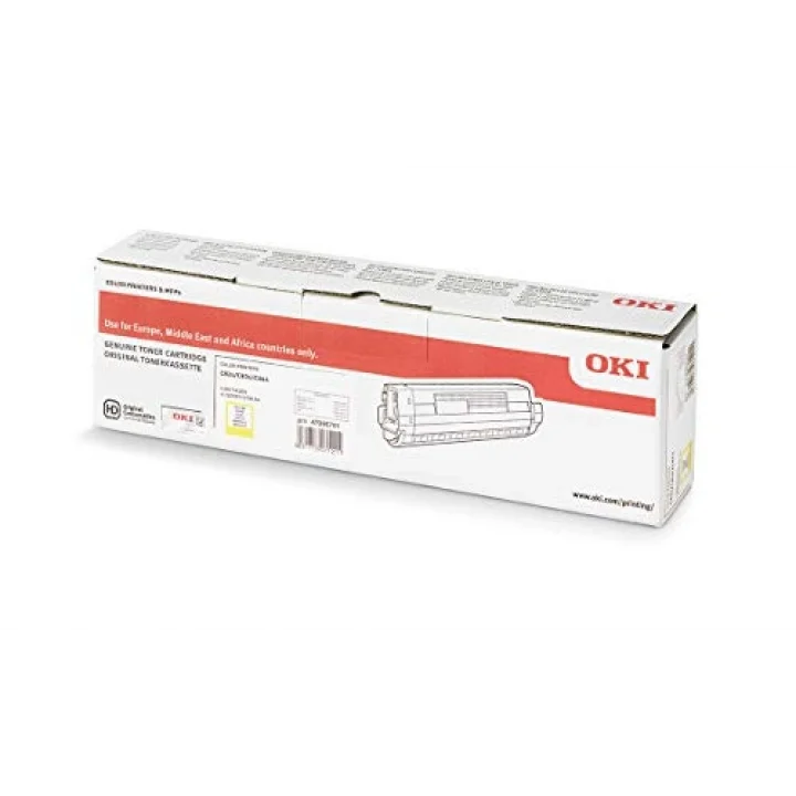 C824 Toner Sarı 5000 sayfalar için 47.095.701 uygun