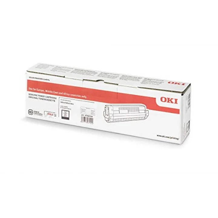 C824 Toner siyah 5000 sayfaları için uygun 47095704