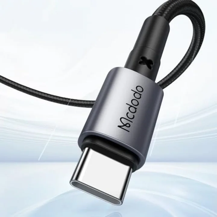 Ca-3131 65W Pd Type-C To Type-C Şarj Ve Data Kablosu 1.5M, Siyah