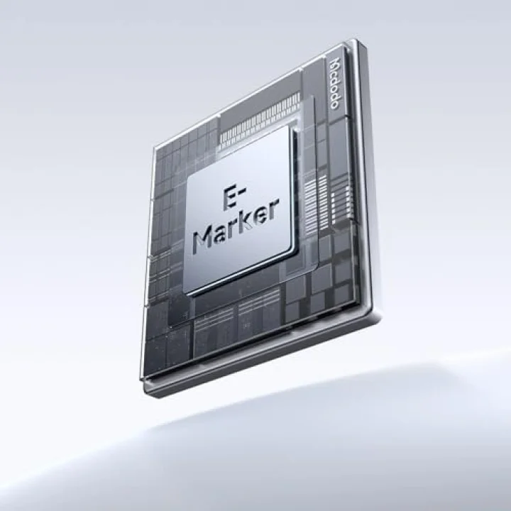 CA-6872 Type-c Type-c 60W PD Hızlı ŞarjE-Marker Çipli Easy Series Örgü Kablo Siyah 3m