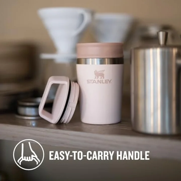Cafe To-Go Travel Mug Termos Bardak, Siyah, 0.23 Litre