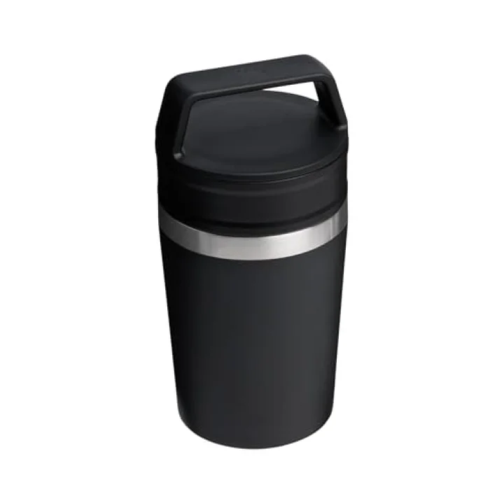 Cafe To-Go Travel Mug Termos Bardak, Siyah, 0.23 Litre