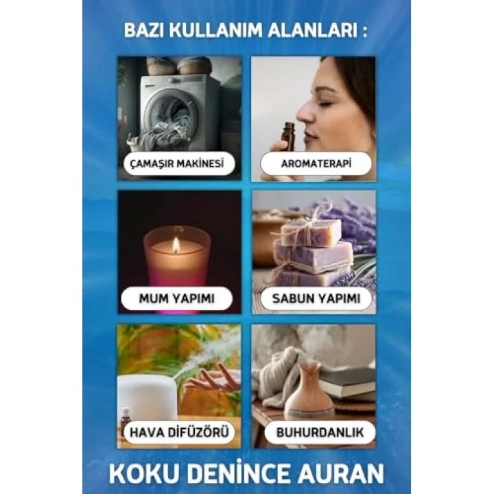 Çakra Açıcı Sinerji Karışım Esansiyel Uçucu Yağ Buhurdanlık Yağı Aromaterapi Difüzör