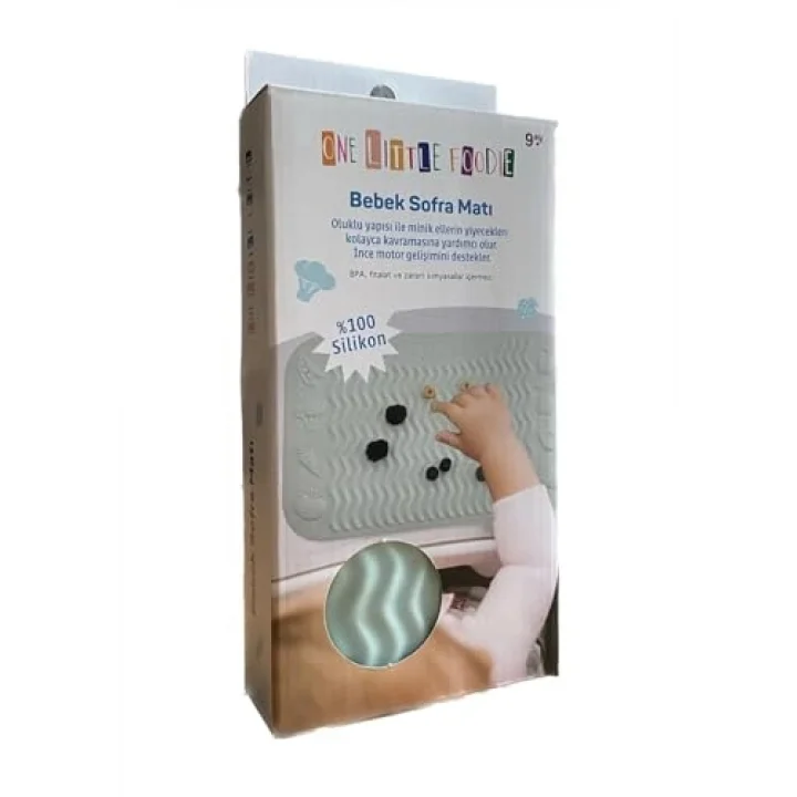 Calimila Finger Placemat - Silikon Bebek Matı - Mor 630-206