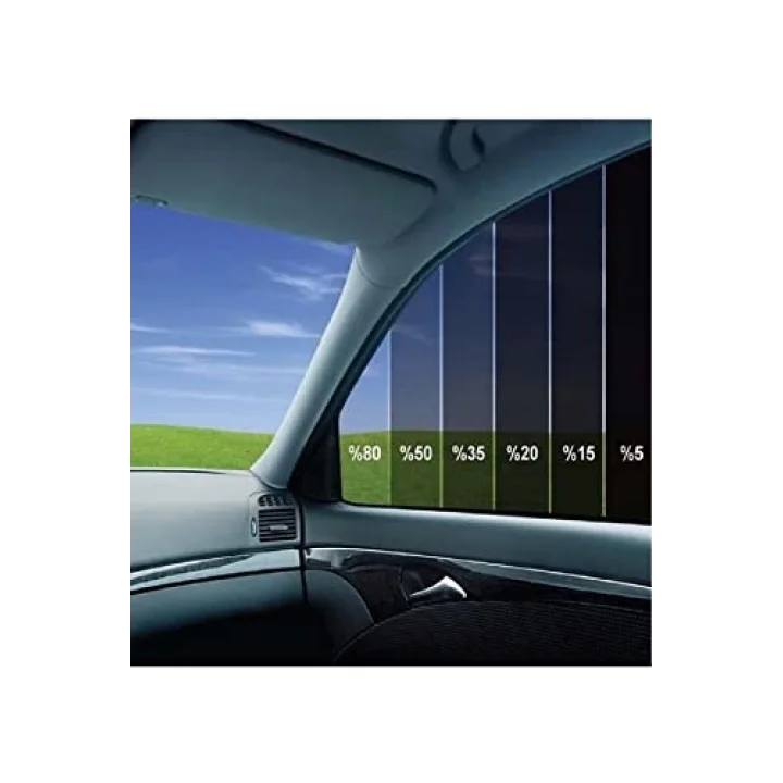 Cam Filmi Siyah Amerikan Çizilmez Açık ton 75 cm x 9 metre