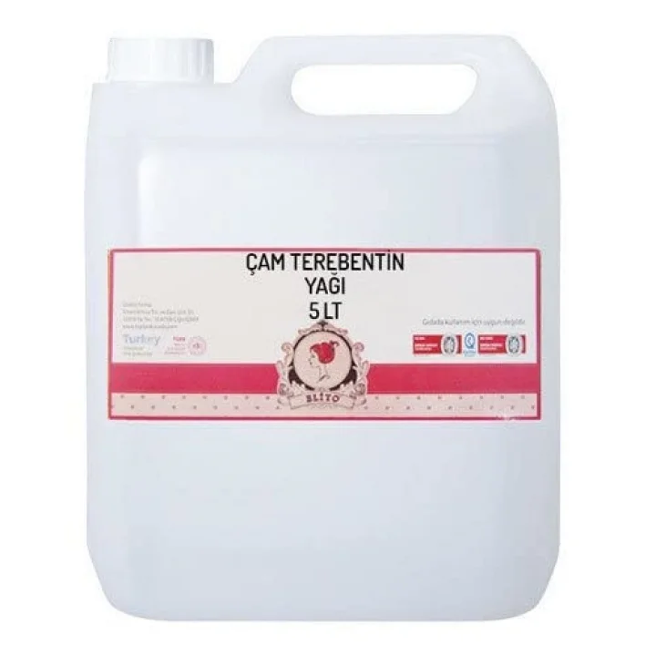 Çam Terebentin Yağı (Soğuk Sıkım) - 5 lt