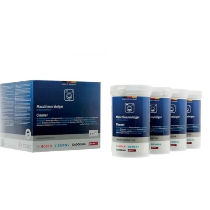 Çamaşır Makineleri için Temizleyici 4x200 gr