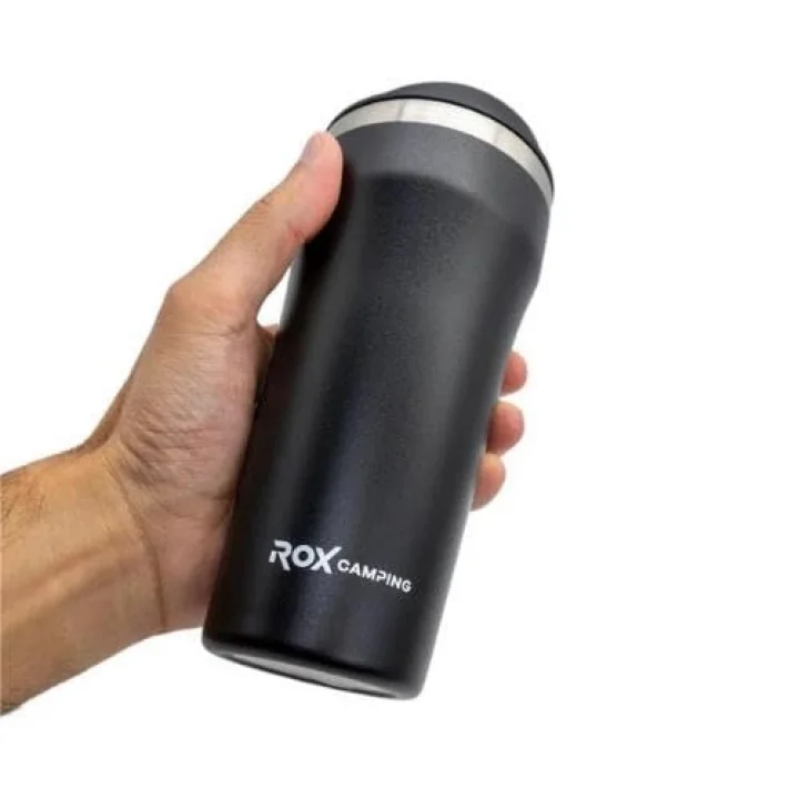 Camping 0190 Kahve Termosu 0.48 Lt - Siyah