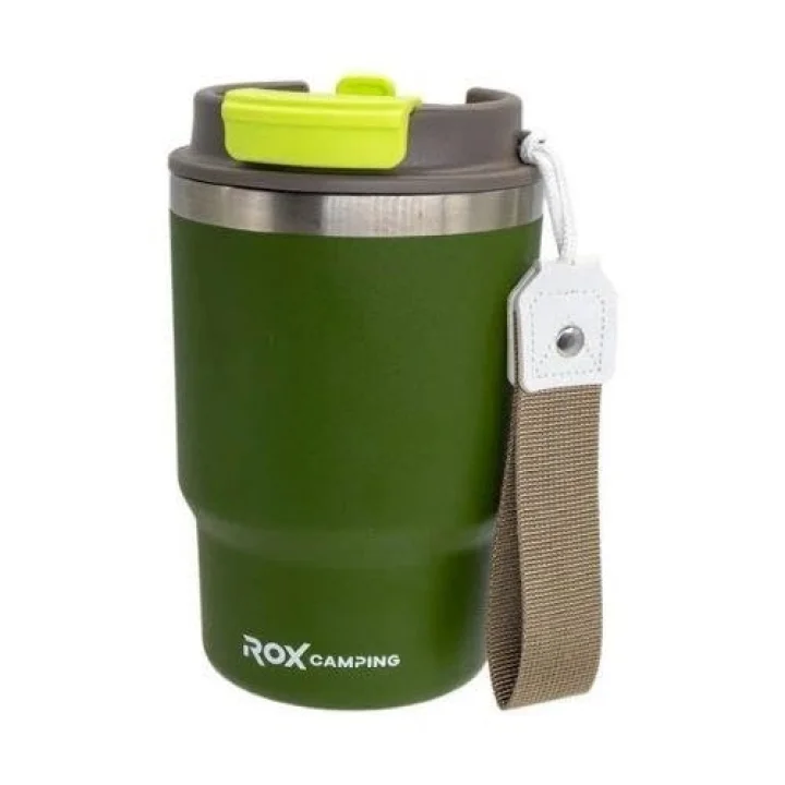 Camping 0194 Pipetli Kahve Termosu 0.48 Lt - Yeşil