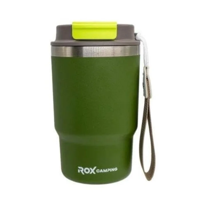Camping 0194 Pipetli Kahve Termosu 0.48 Lt - Yeşil