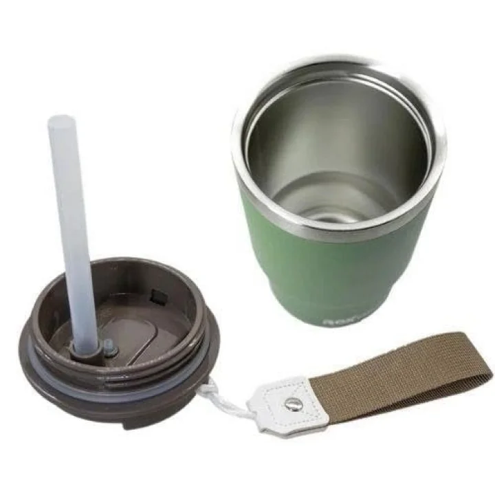Camping 0194 Pipetli Kahve Termosu 0.48 Lt - Yeşil