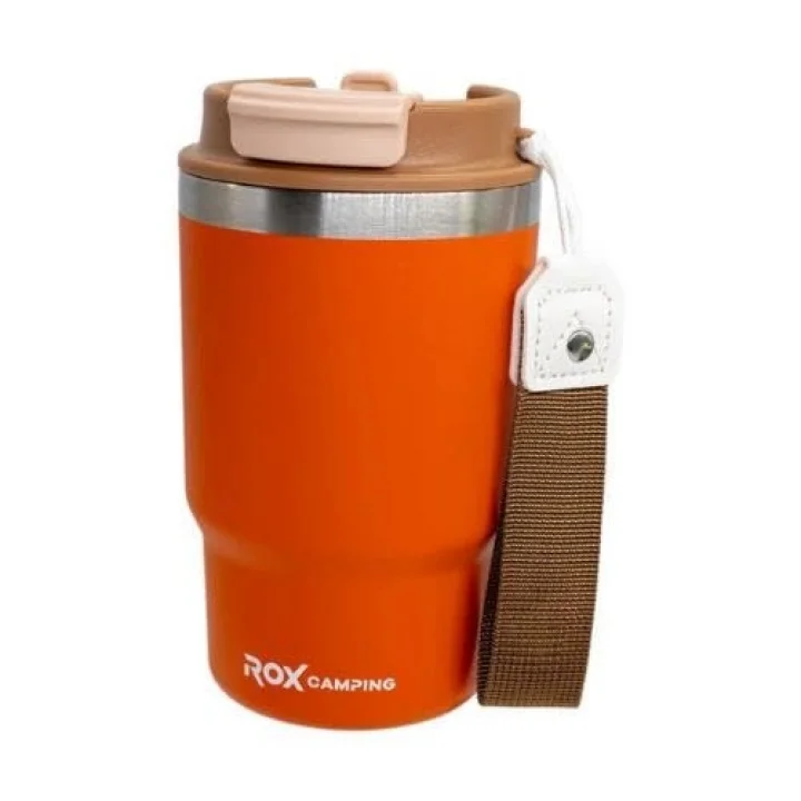 Camping 0195 Pipetli Kahve Termosu 0.48 Lt - Turuncu