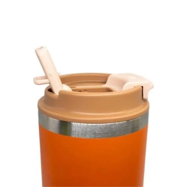 Camping 0195 Pipetli Kahve Termosu 0.48 Lt - Turuncu