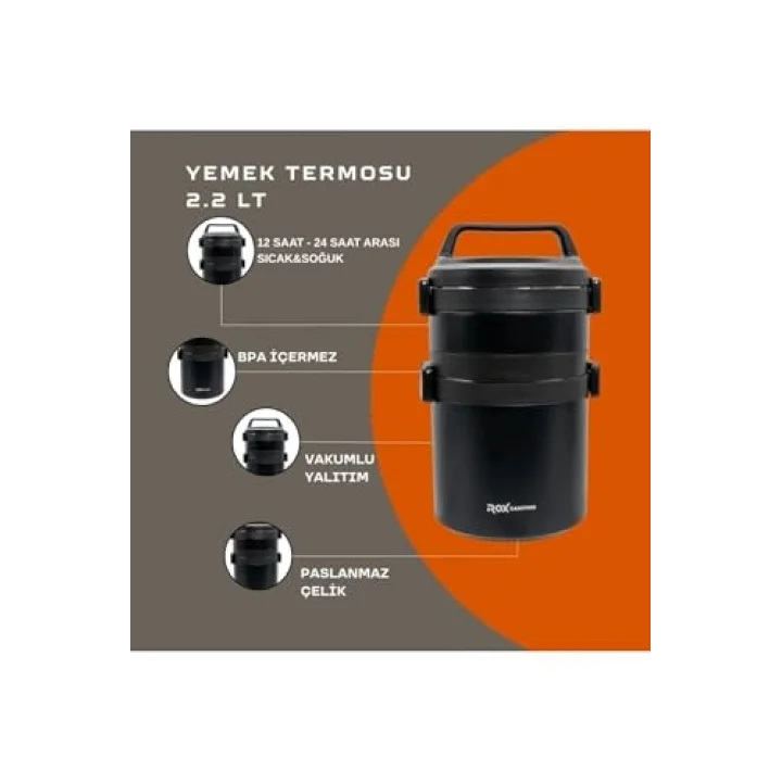 Camping 2.2 LT Yemek Termosu