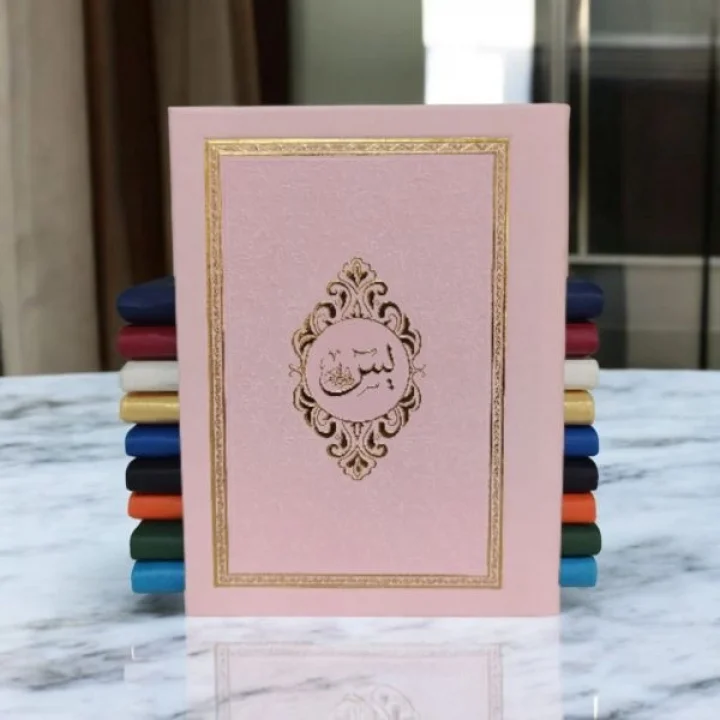 Çanta  Boy Termoderi Kapaklı 128 Sayfa Yasin Pembe