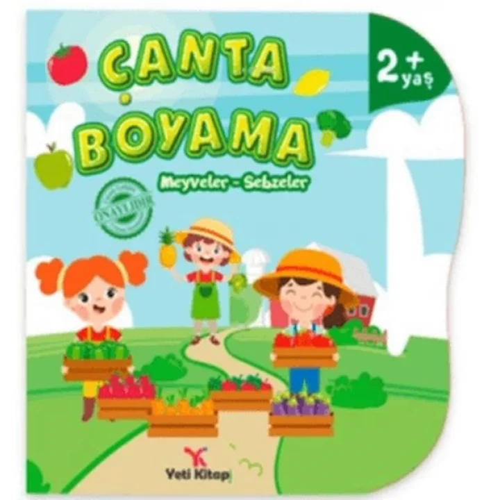 Çanta Boyama : Meyveler, Sebzeler