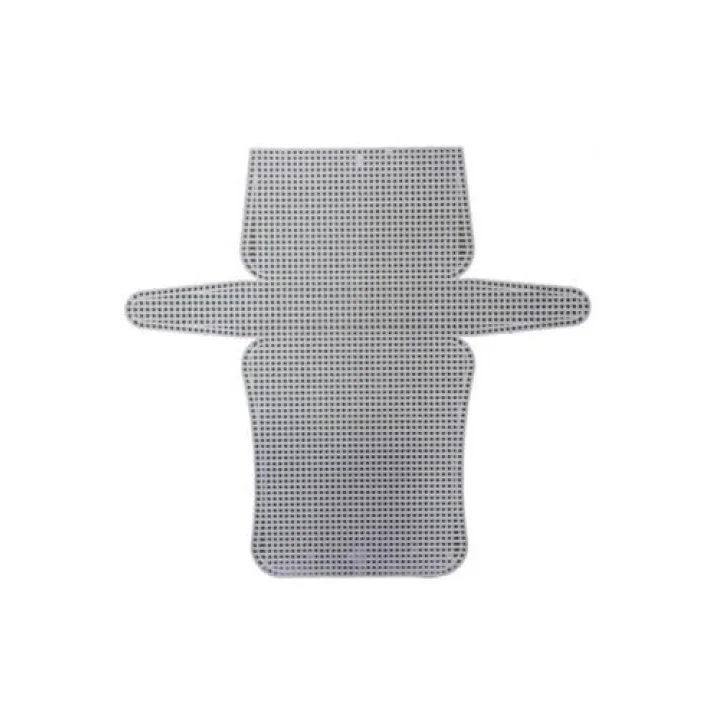 Çanta Kanvas Sade (45 Cm) Beyaz