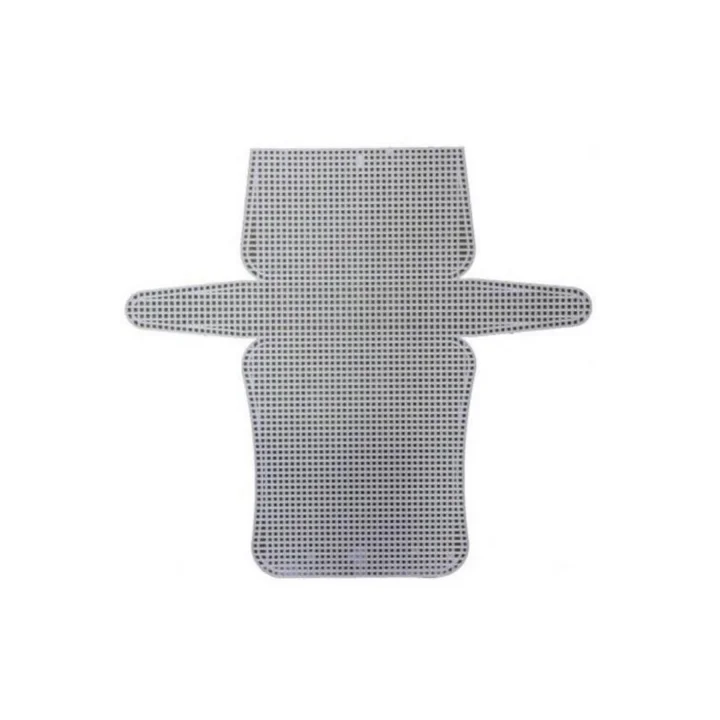 Çanta Kanvas Sade (45 Cm) Beyaz