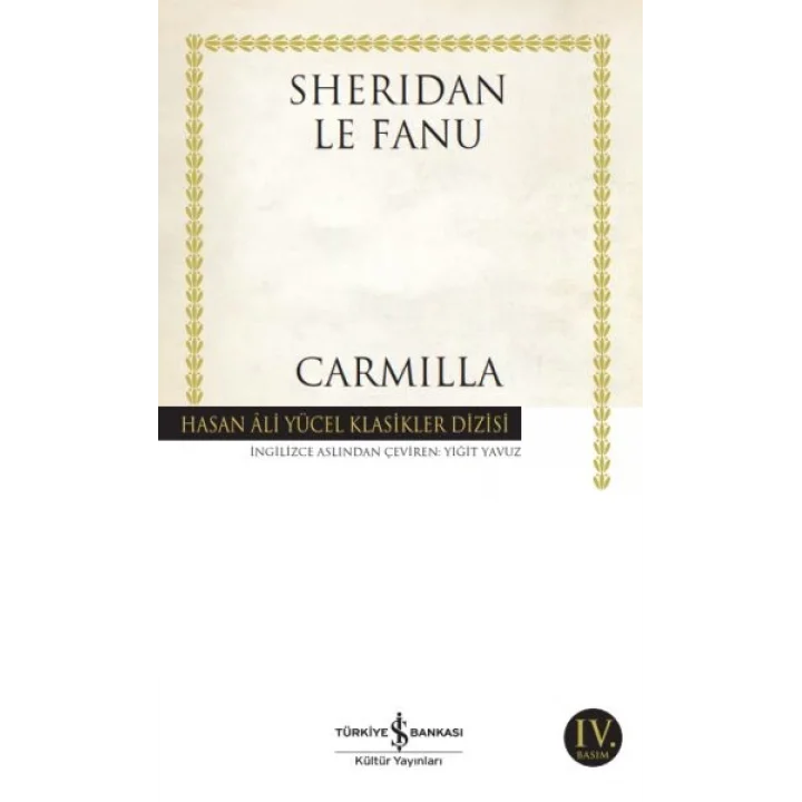 Carmilla - Hasan Ali Yücel Klasikleri