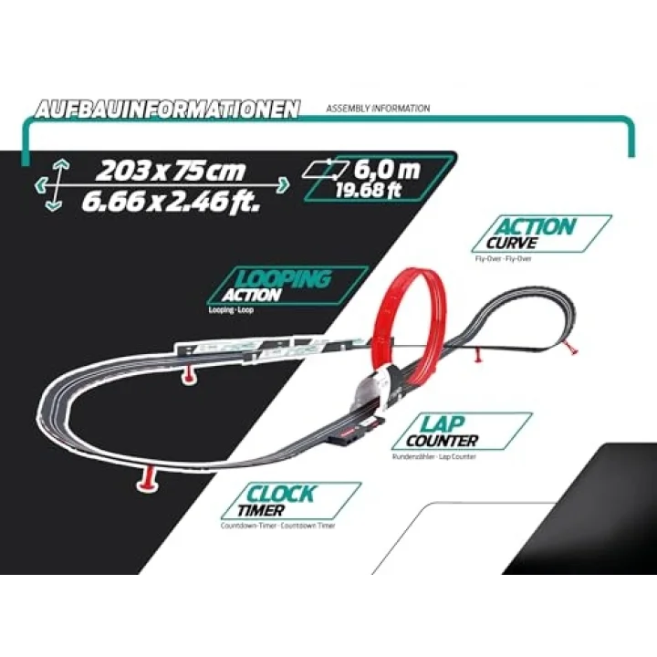 Carrera GO Challenge - Formula Qualifying Tek Kişilik Yarış Pisti