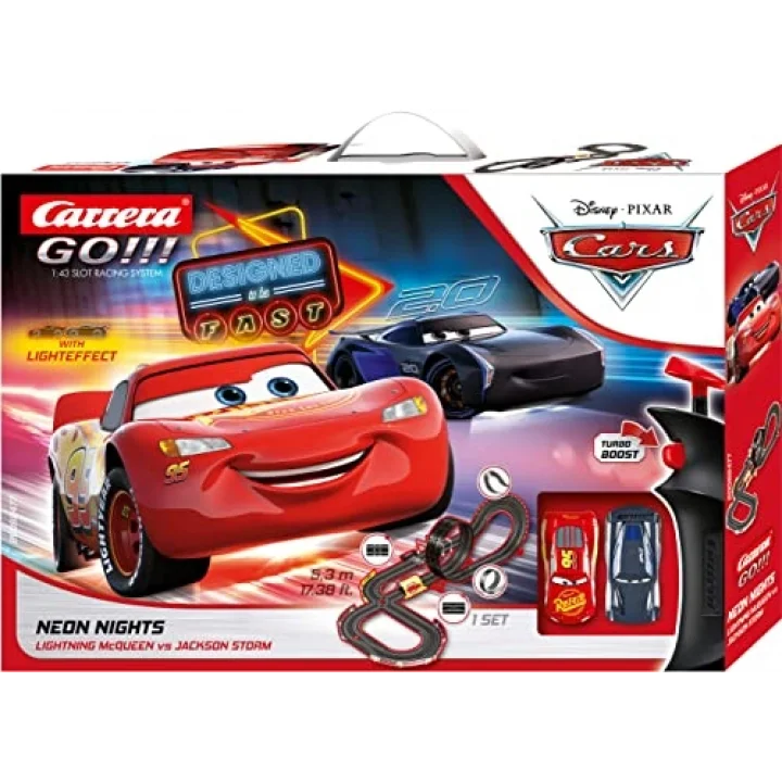 Carrera Go !!! Disney Cars - Neon Nights