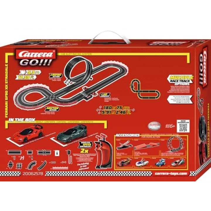 Carrera GO Ferrari Süper Araba Gücü Kablosuz