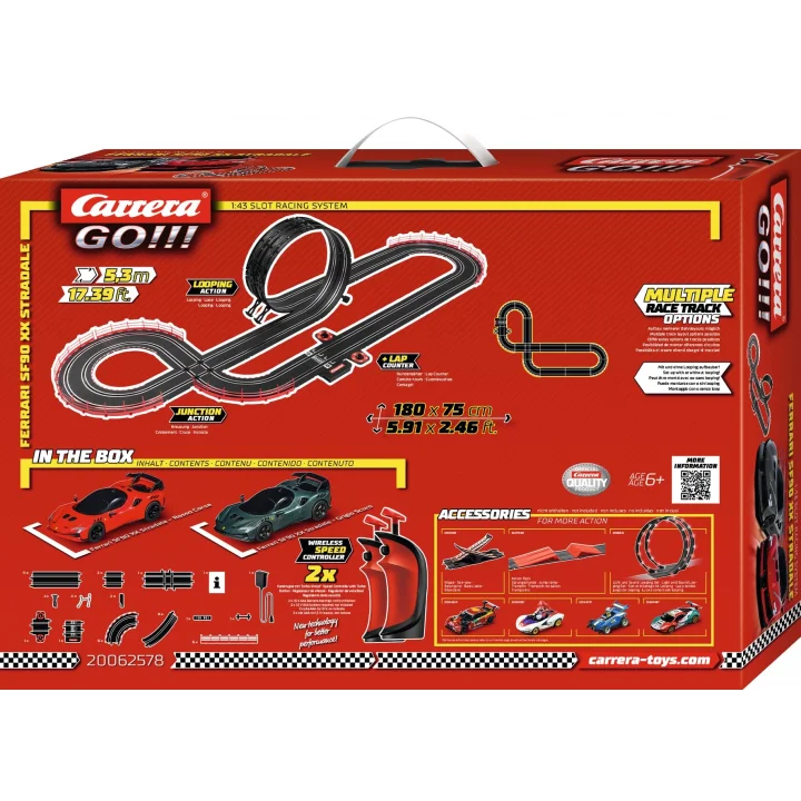 Carrera GO Ferrari Süper Araba Gücü Kablosuz