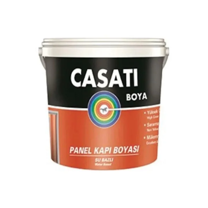 Mey İthalat® Casati Su Bazlı Panel Kapı Boyası Beyaz 2,5 Litre
