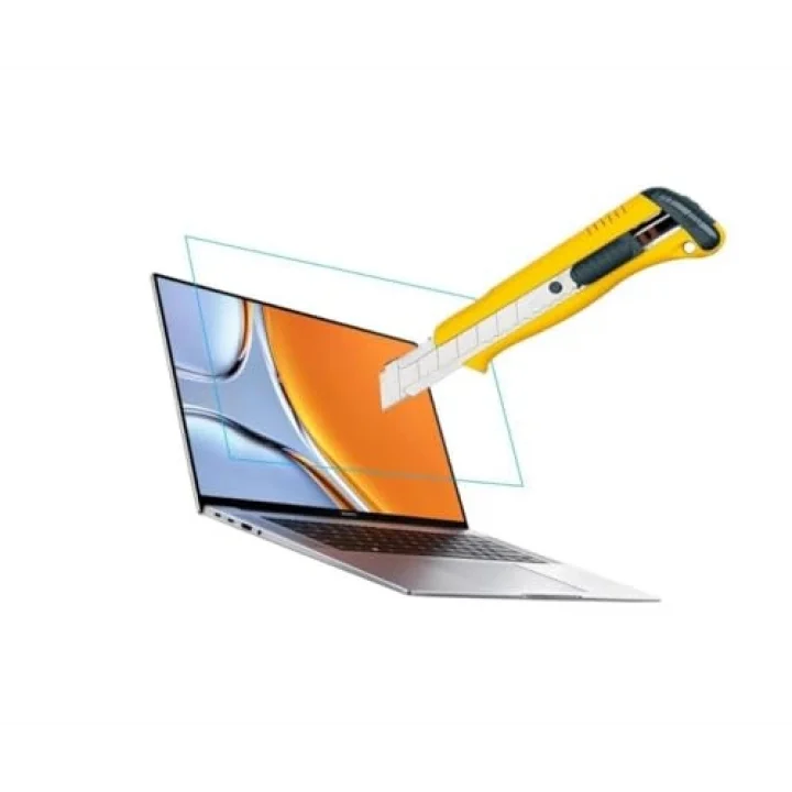 Casper Nirvana C500 15.6 İnç İle Uyumlu Mat Ekran Koruyucu Notebook, Yansıma Ve Parlama Önleyici Parmak İzi Bırakmayan Laptop Koruma, 9H Temperli Kırılmaz Esnek Nano Cam 16:9