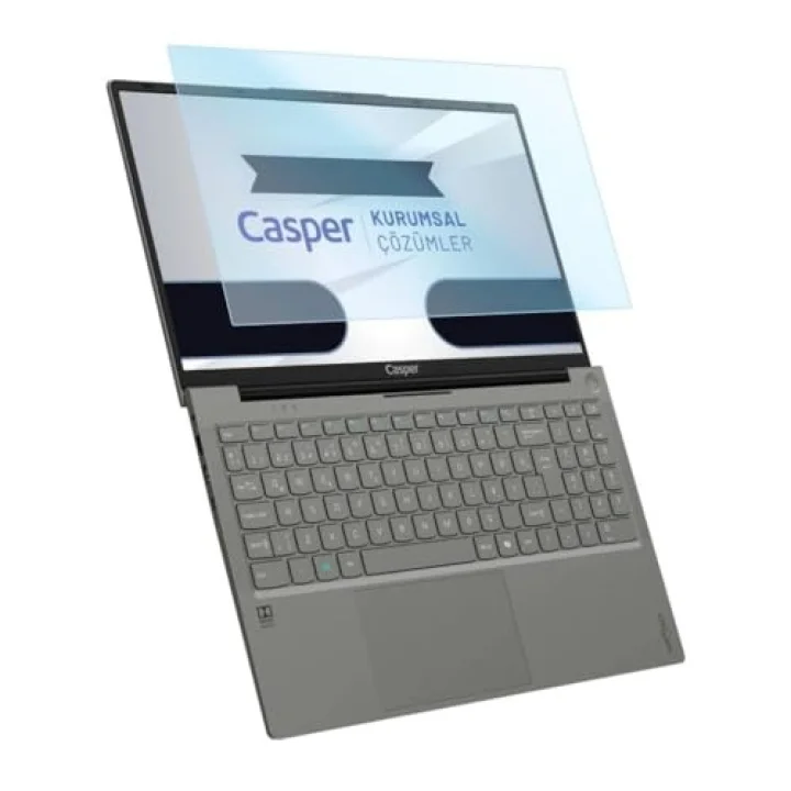 Casper Nirvana X700 15.6 İnç İle Uyumlu Ekran Koruyucu Notebook, 9H Temperli Kırılmaz Esnek Nano Cam, Çizilmeye Ve Darbeye Dayanıklı Laptop Koruma, HD Şeffaf 16:9