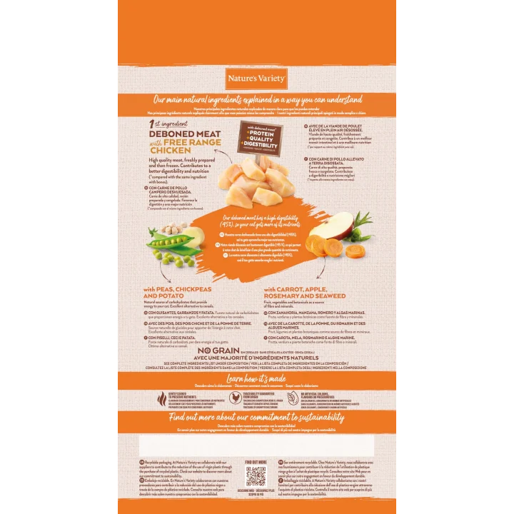 Cat No Grain Kitten Free Range Chicken 1,25Kg
