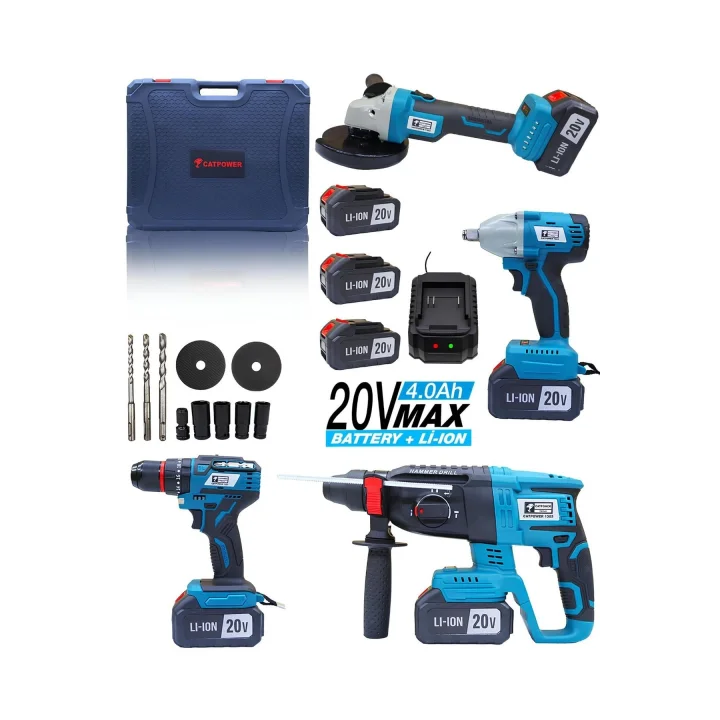 Cat Power ORİJİNAL 4LÜ SET KÖMÜRSÜZ 1380