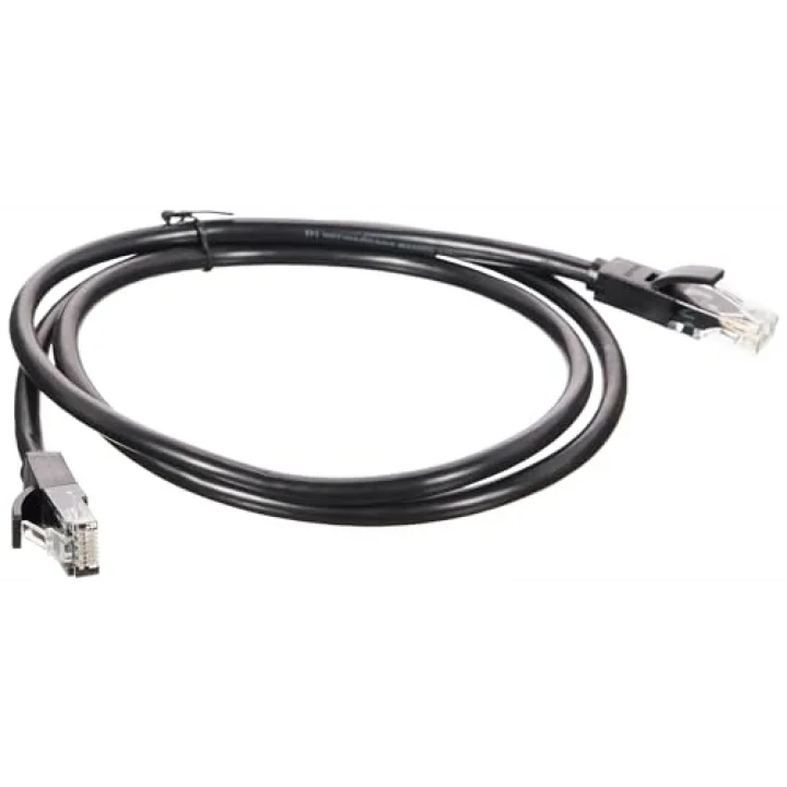 CAT6 Ethernet Kablosu, 1 Metre, Siyah