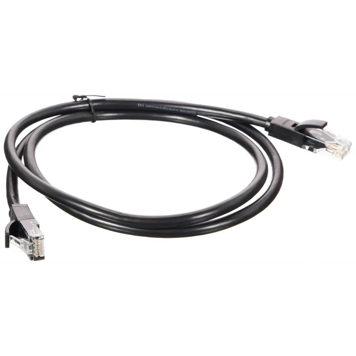 CAT6 Ethernet Kablosu, 1 Metre, Siyah