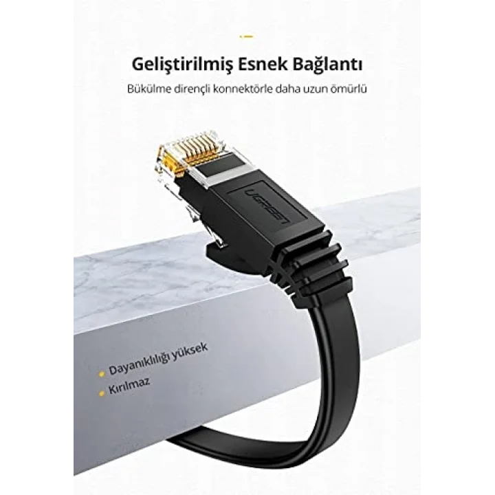 Cat6 Flat Ethernet Kablosu 20 Metre
