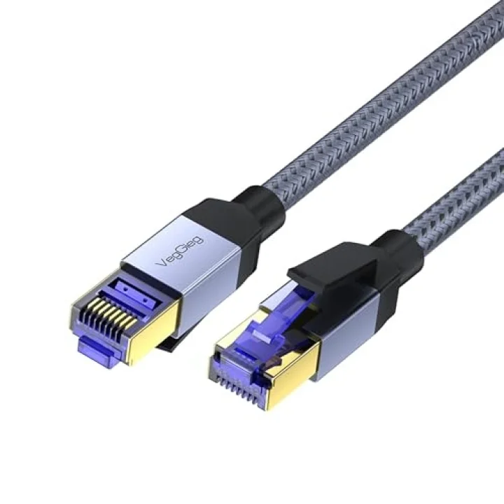 CAT8 40Gbps Gigabit FTP 2000Mhz RJ45 Ethernet Ağ Kablosu 1 Metre