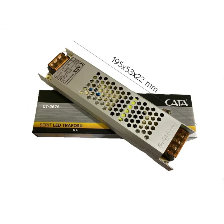 CATA CT 2676 17 AMPER 204W SÜPER SLİM TRAFO