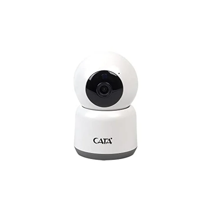 CATA CT-4050 Kablosuz Akıllı Güvenlik Kamerası - Full HD 1080P, Gece Görüşlü, 2 Yönlü Ses, Hareket Algılama, Pan/Tilt Zoom, WiFi, 64GB SD Kart Destekli