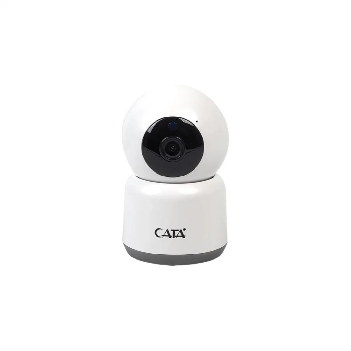 CATA CT-4050 Kablosuz Akıllı Güvenlik Kamerası - Full HD 1080P, Gece Görüşlü, 2 Yönlü Ses, Hareket Algılama, Pan/Tilt Zoom, WiFi, 64GB SD Kart Destekli