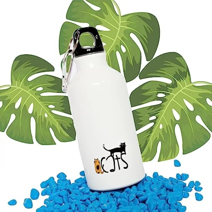 Cats Karabinerli Alüminyum Matara 400 Ml