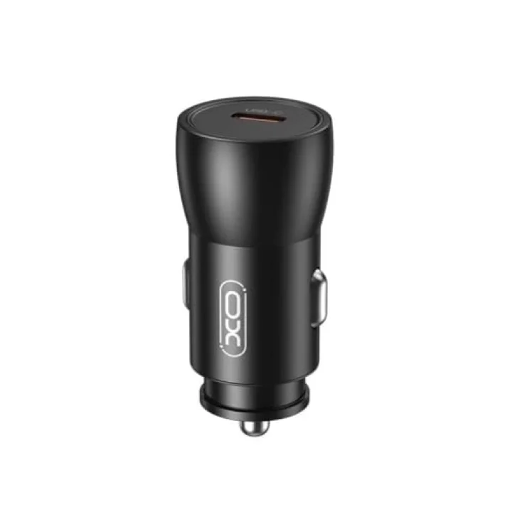 CC57 Akıllı Metal Tek C Portlu Araç Şarj Cihazı - 25W PD Hızlı Şarj Type-C Çıkışlı