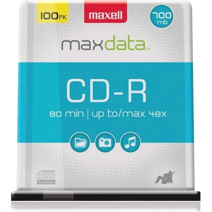 CD-R X 100 – 700 MB – depolama (648200)