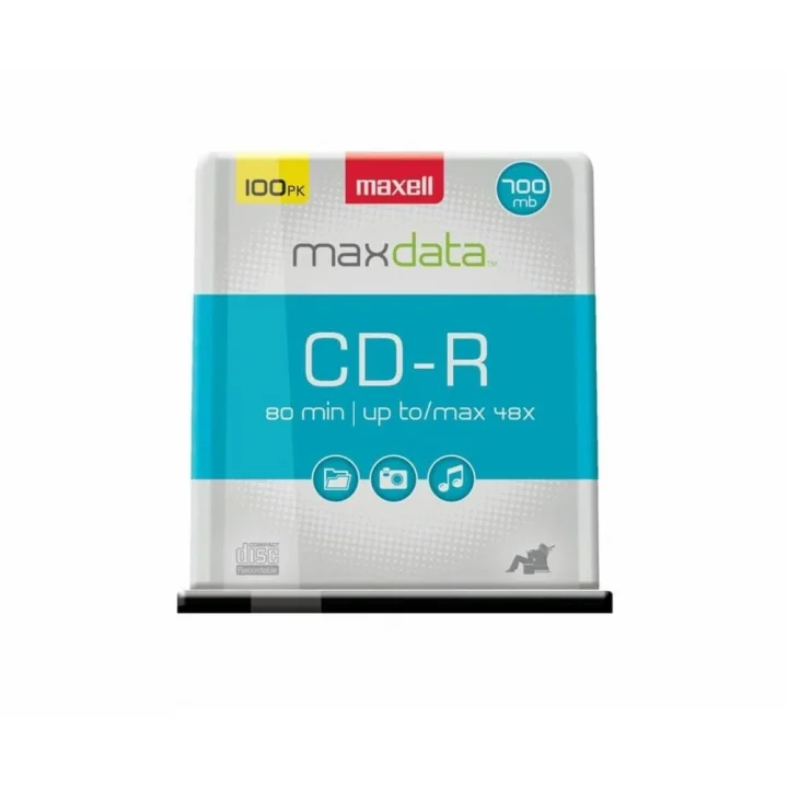 CD-R X 100 – 700 MB – depolama (648200)