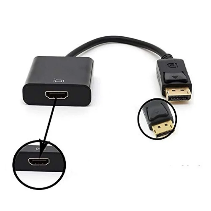 CDG-CNV36 Display Port Erkek - HDMI Dişi Çevirici Adaptör CDG-CNV36