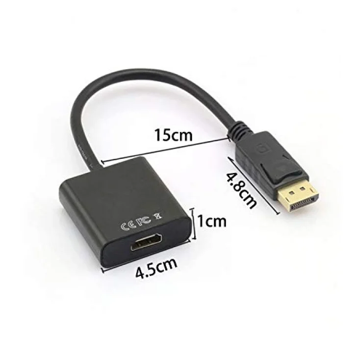 CDG-CNV36 Display Port Erkek - HDMI Dişi Çevirici Adaptör CDG-CNV36