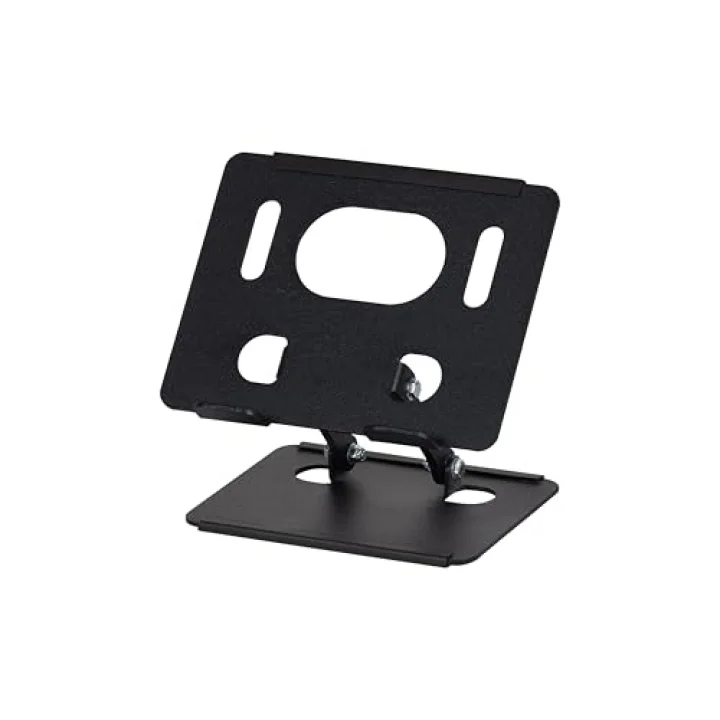 Çelik Tablet Standı Tablet Tutucu Stant Ergonomik Katlanabilir Tablet Standı Çelik Stant (Siyah)