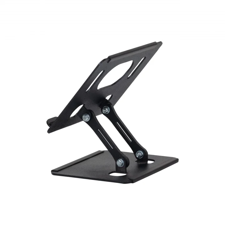 Çelik Tablet Standı Tablet Tutucu Stant Ergonomik Katlanabilir Tablet Standı Çelik Stant (Siyah)