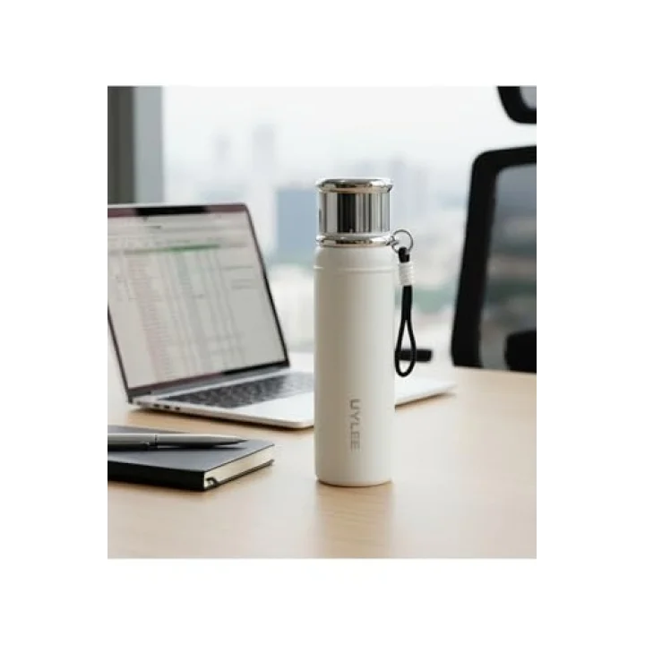 Çelik Termos 700 Ml, Beyaz